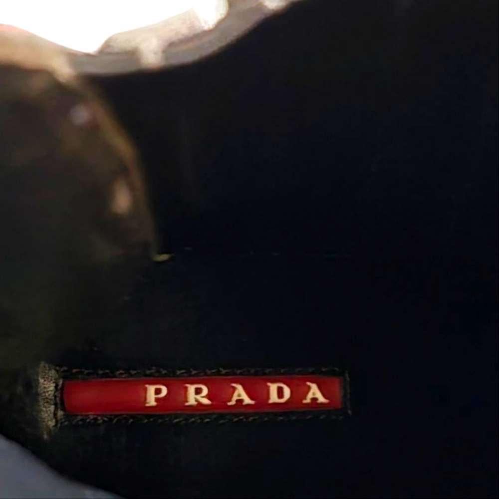 PRADA Suede Chelsea Boots Size 40 (9) - Picture 12 of 16